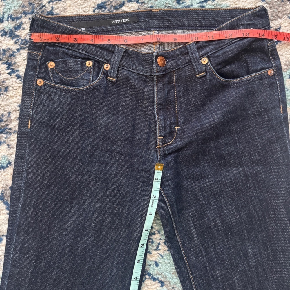 Fresh Ink Women’s Classic Blue Denim Jeans Size 28 - Picture 7 of 7